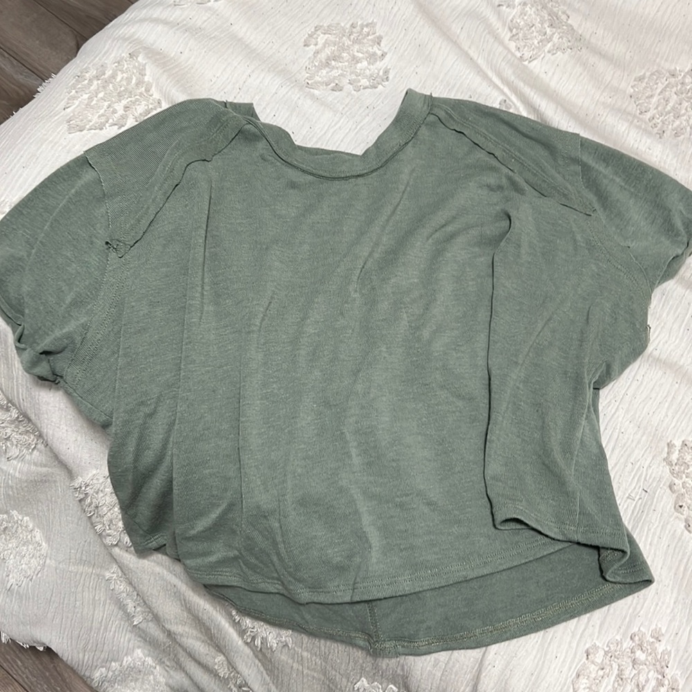 Altar’d State Blue/Green Cropped Top